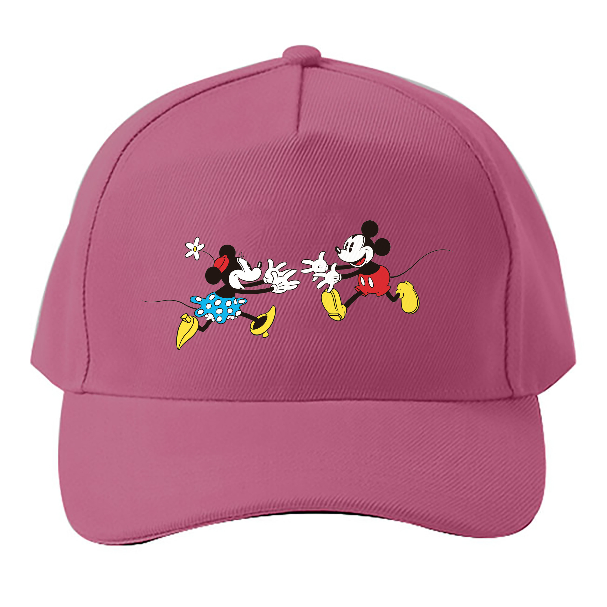 （画像用） ミッキーマウス Mickey Mouse ベースボールキャップ 綿100％ 男女兼用 帽子 スポーツ